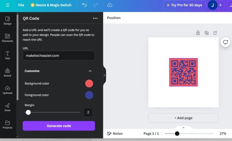How To Create A Qr Code In Canva Apps Qr Code Final