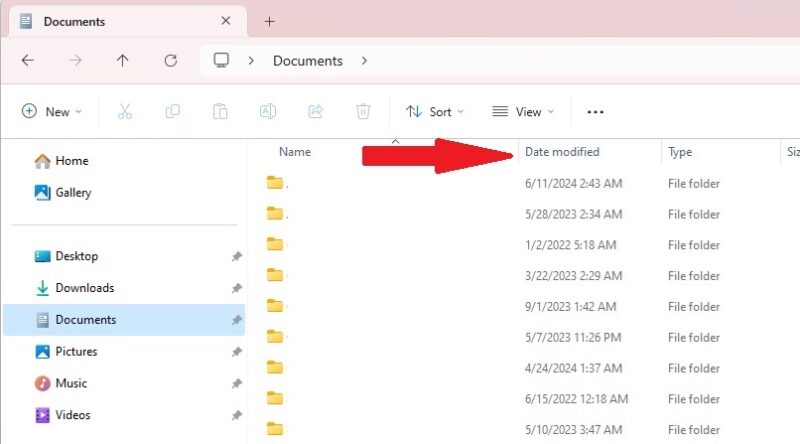 View Date modified in File Explorer to see if someone else has been using your PC.