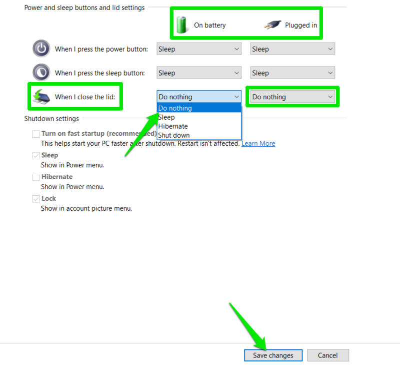 Keep Laptop On With Lid Closed