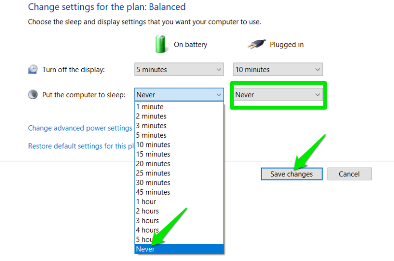 Prevent Sleep Windows