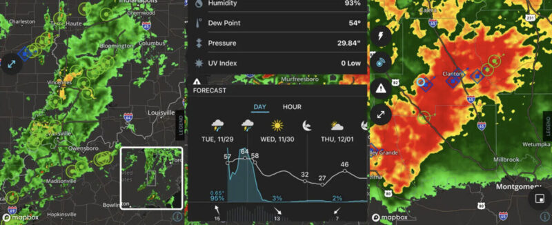 Stormradar Smartphone App
