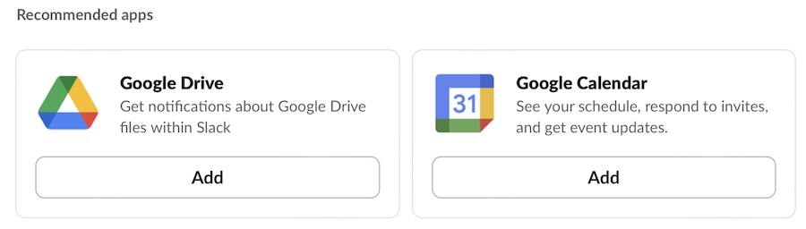 Add Google Drive To Slack Via Automations