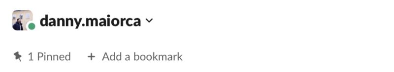 The Pinned Tab in Slack