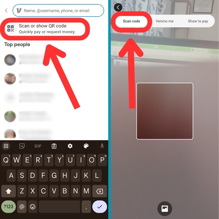 Venmo Qr Code Scan Code