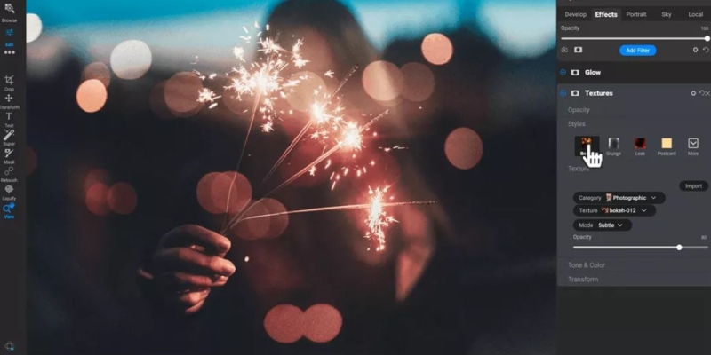 On1 photo raw image editor