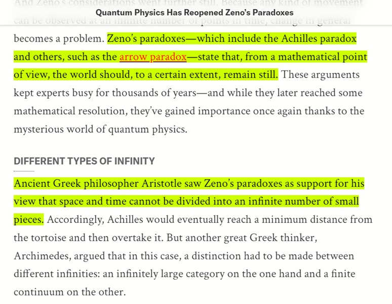 Article text highlighted using Auto Highlight extension in Chrome.