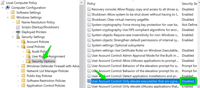 Disable Signature Check Gpe