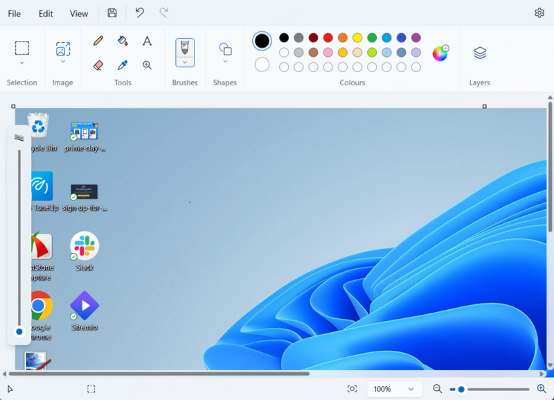 Editing Screenshot In Paint (1)