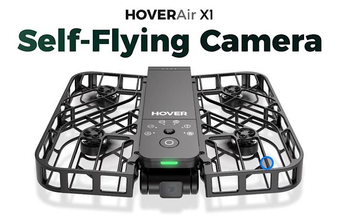 Hiverair X1 Drone Camera Self Flying