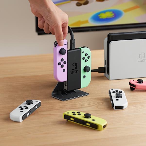 Joy Con Charging Stand Versatility