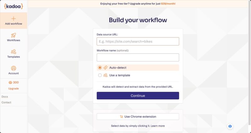 Kadoa Ai Web Scraper