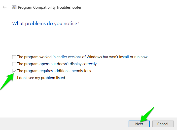 Manual Troubleshoot Compatibility