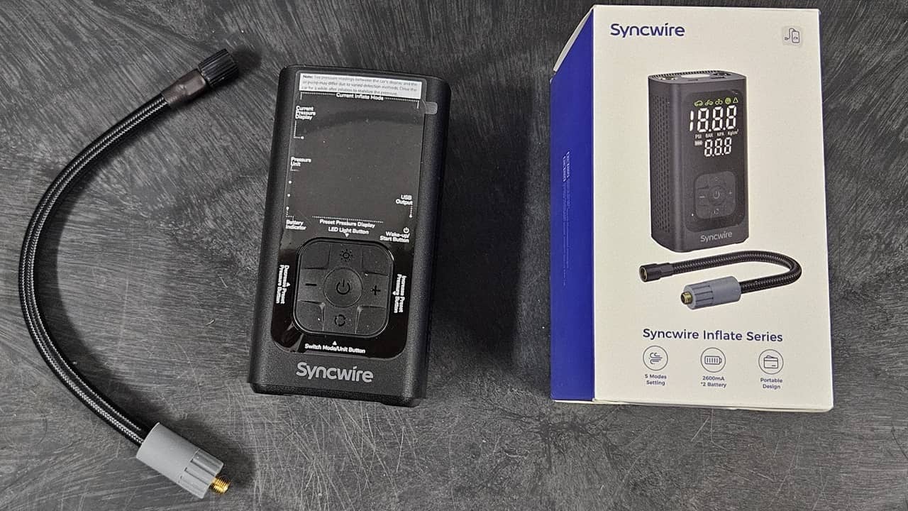 Travel Without Worry With the Syncwire Tire Inflator