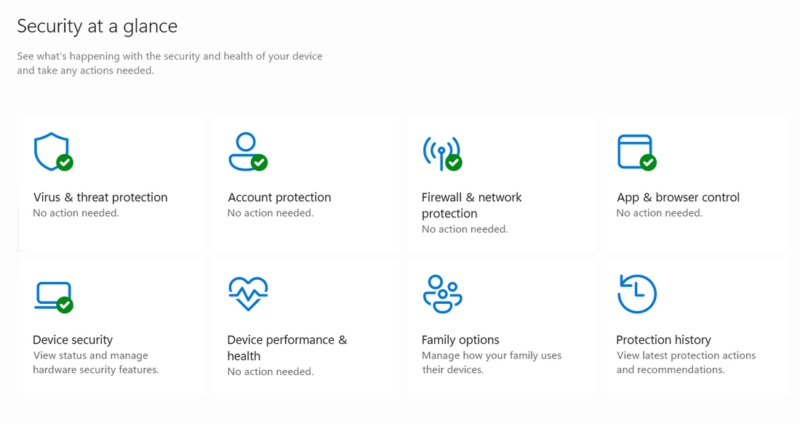Windows Security App