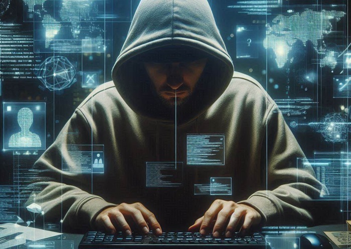 Hacker scams on the dark web.