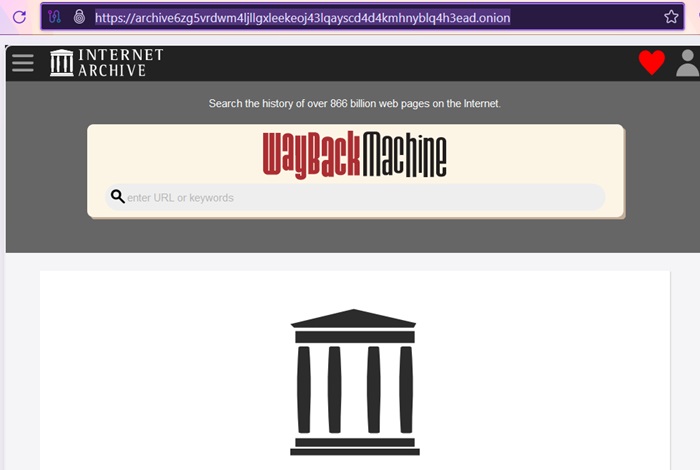 The Wayback Machine archives on the Internet.