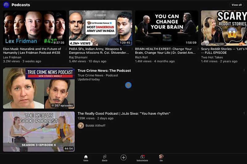 Apple Podcasts Web Youtube Browse Shows