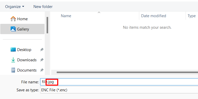 Windows select download location popup