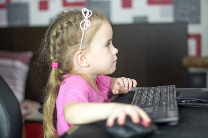 Online Tutoring Services Child On Computer