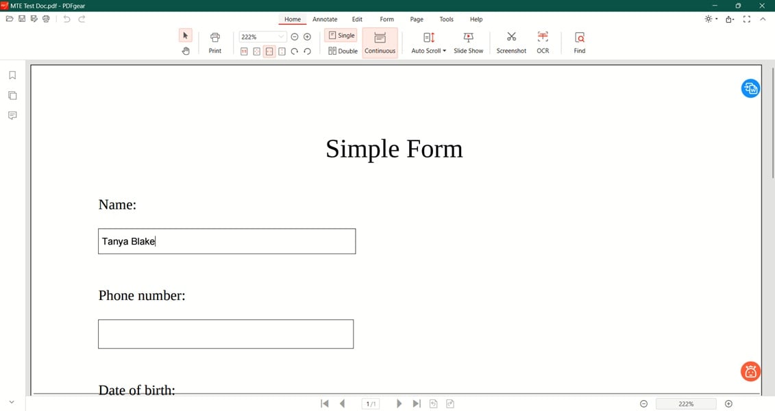 Pdf Fillable Form Library How to Create a PDF With Fillable Forms in LibreOffice - Make Tech Easier