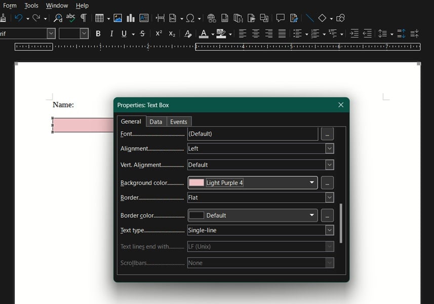 How to Create a PDF With Fillable Forms in LibreOffice - Make Tech Easier