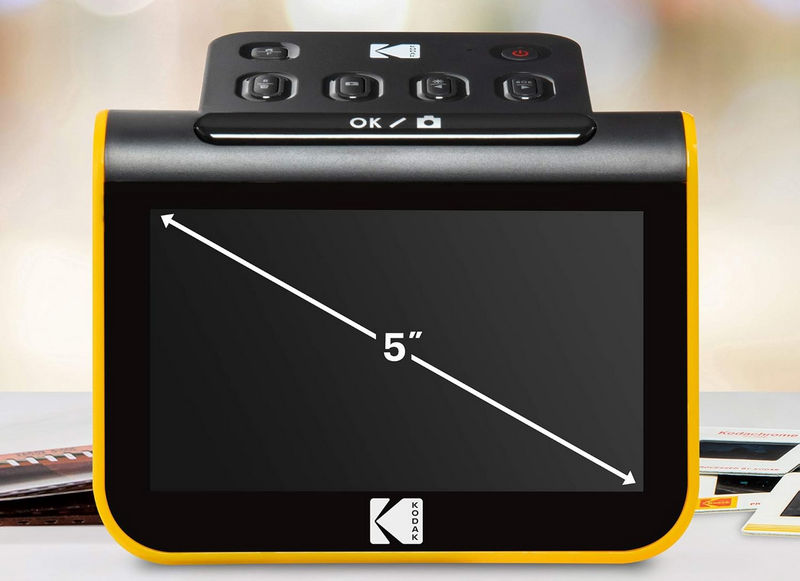 Screen Of Kodac Digital Scanner