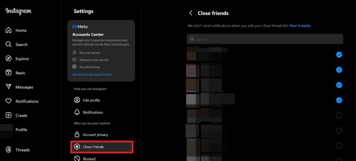 How to Share Content on Instagram with Only Close Friends - Make Tech ...