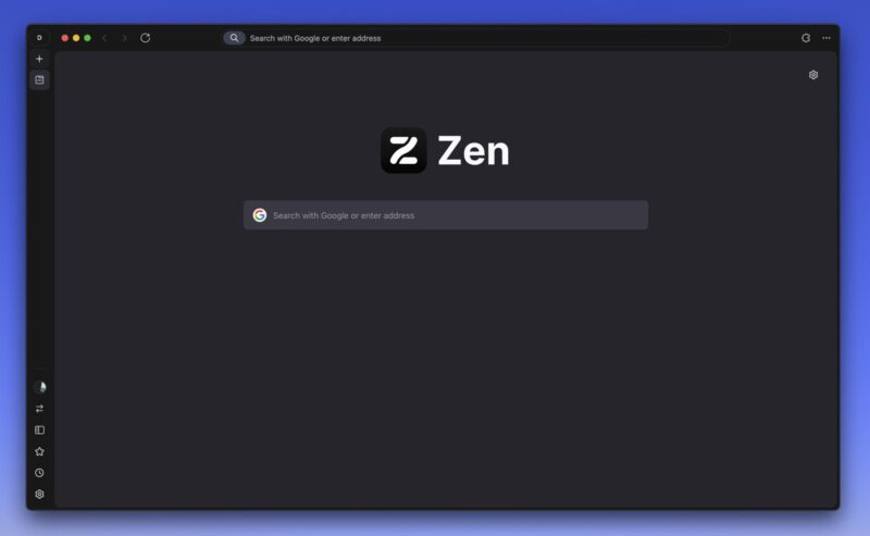 Zen Browser Start