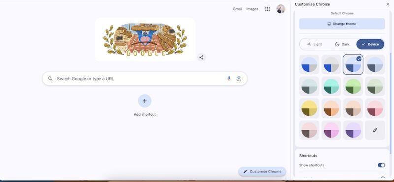 customizing google chrome 