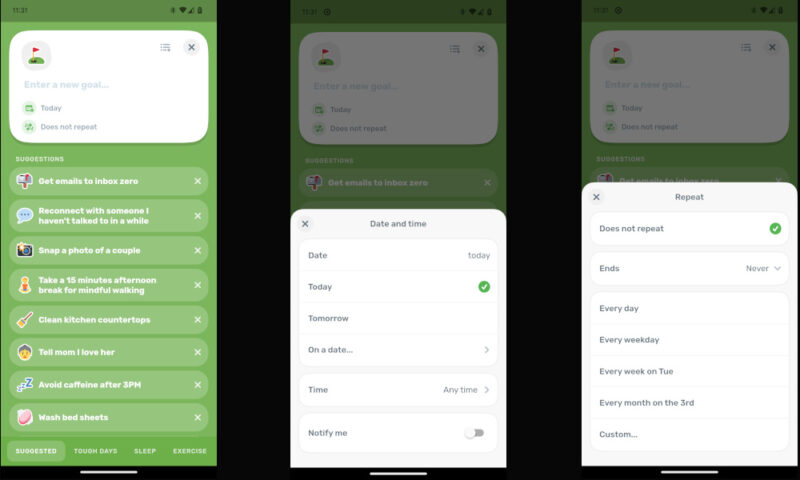 Finch App Habit Tracking