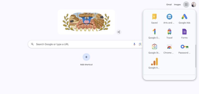 The Google Apps Tab in Chrome
