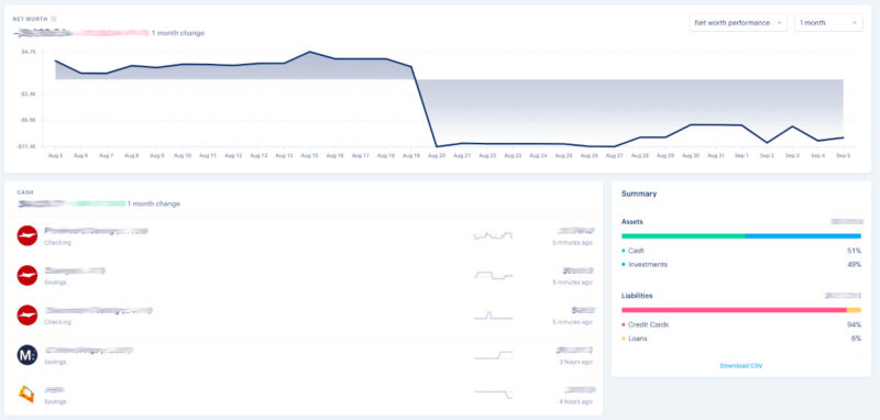 Monarch Account View