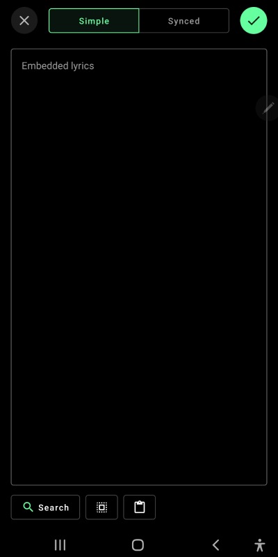 Musicolet Android Music Player Lrc Lyric Edit