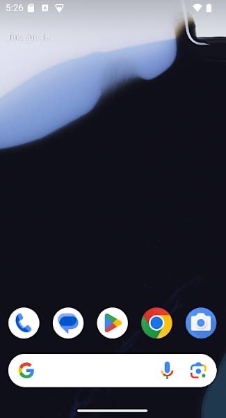 Android 15 Release Home Screen