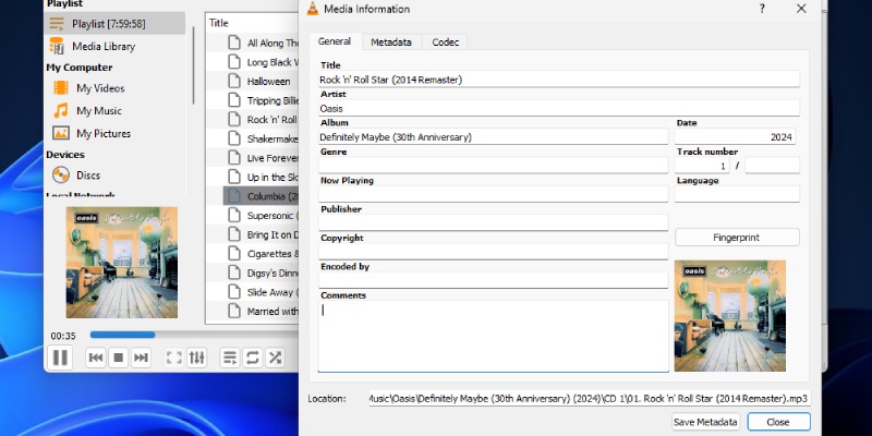 Edit Audio Metadata Tag Vlc Media Player