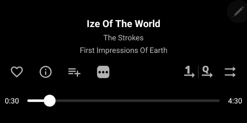 Edit Metadata Info Tags Now Playing