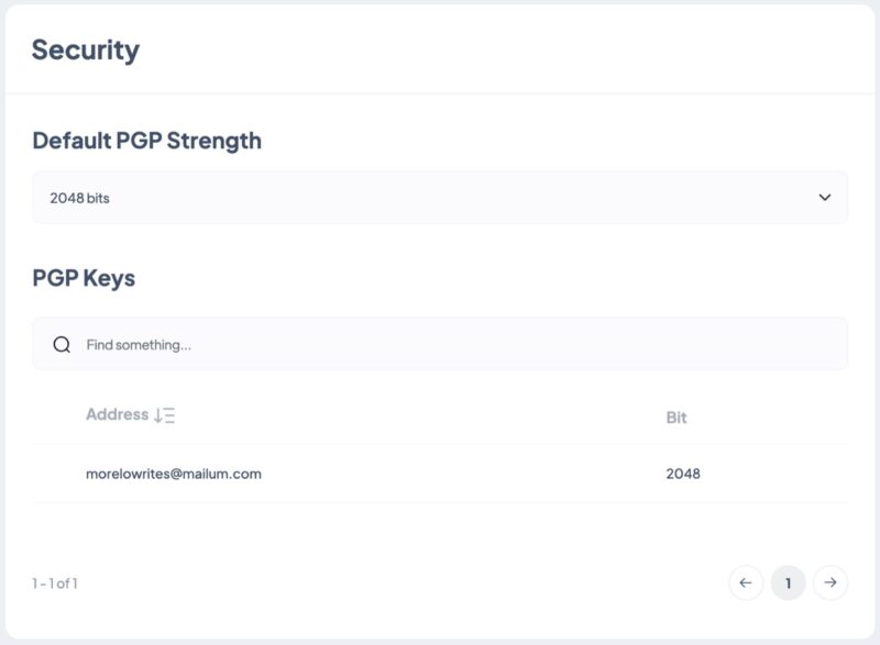 Mailum Pgp Key Setup