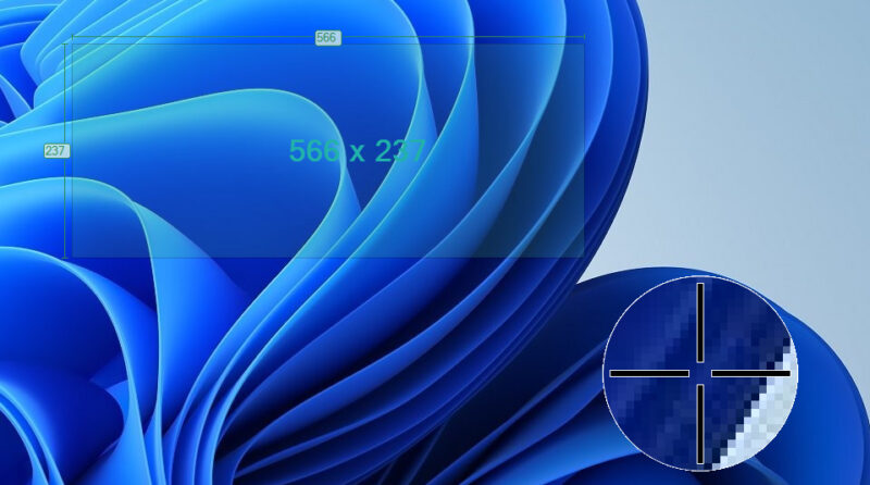 Region screenshot option in Greenshot