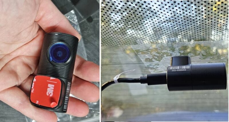 WolfBox X5 rear cam.