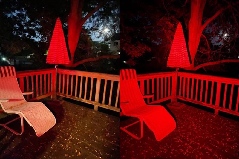 Wuben Keychain Flashlight Low High Red Lights