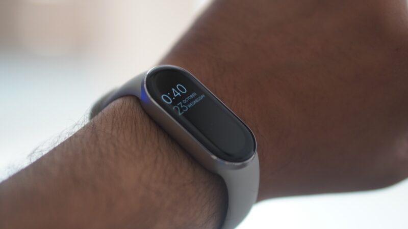 xiaomi smart ban 9 Always On Display screenshot