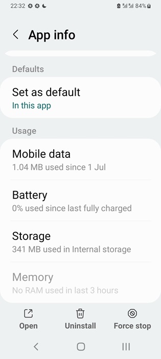 Phone Slow Fixes App Info Battery Memory Used