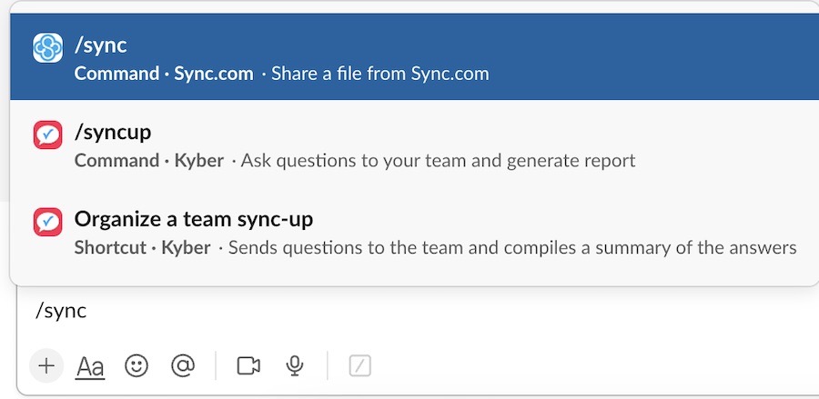 Slack Sync Add App