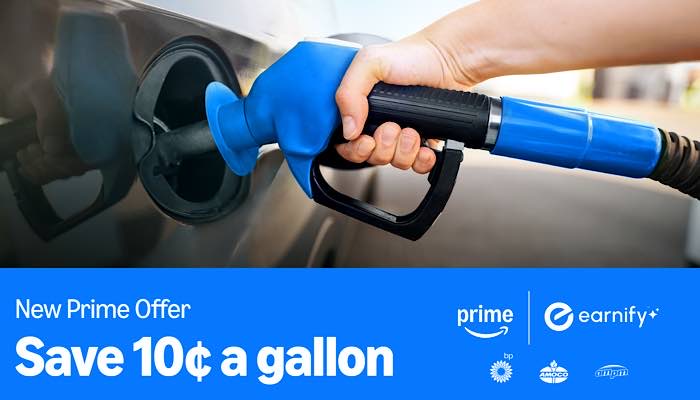 Amazon Gas Savings Save 10 Cents Gallon