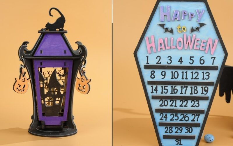 Creality Halloween project samples.