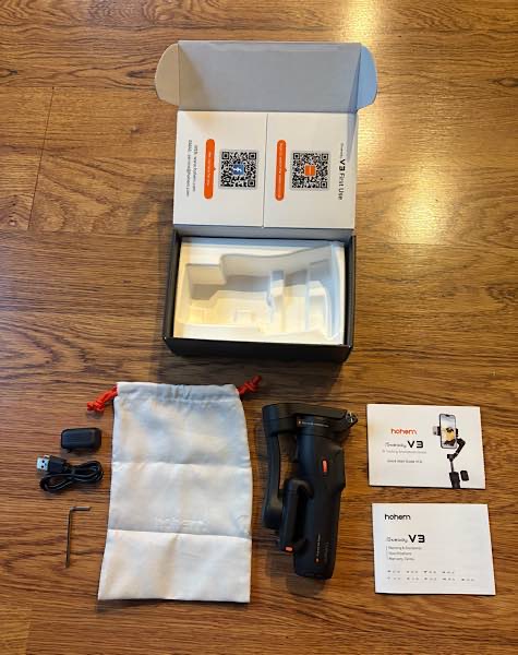 Hohem Isteady V3 Gimbal Unboxing