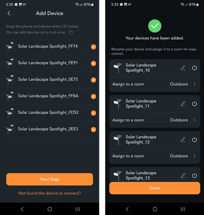 Adding Linkind SL5 lights to the AiDOT app.