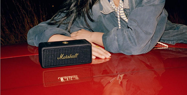 Marshall Speaker On Car