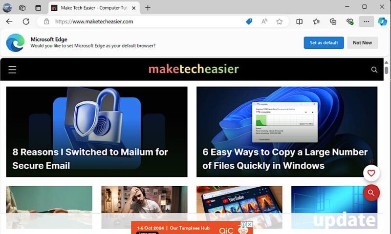 Microsoft Edge Default Unfair Set As Default