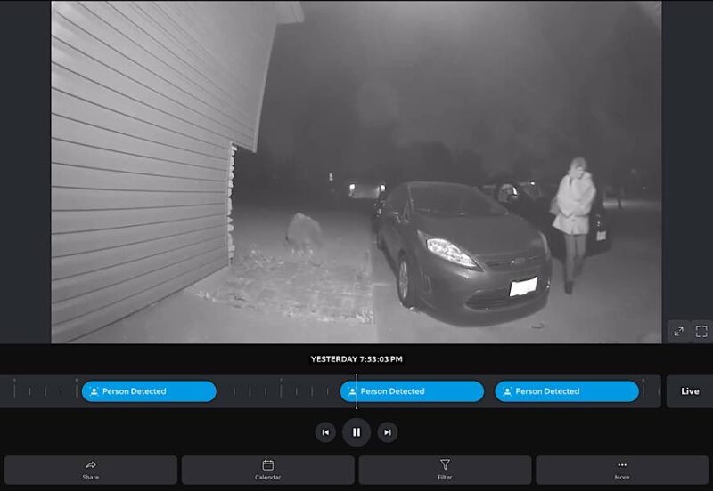 Security Cameras 24-7 Continuous Feed Nighttime Recording